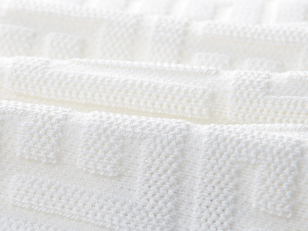 Classic Style Advanced Sense Gold Buckle B Letter Two-piece Set Skirt Suit