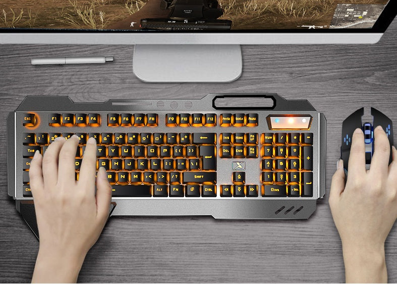 Wireless USB Keyboard and Mouse Set