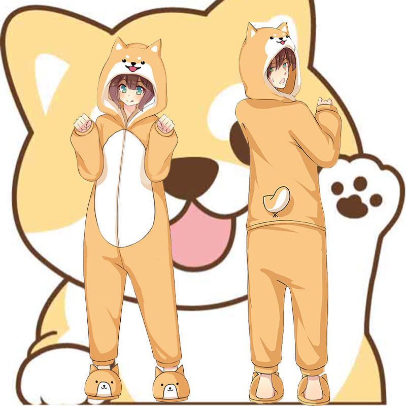 Men And Women Cute And Fashionable One-piece Animal Pajamas