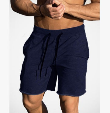 Shorts de sport en coton pour homme