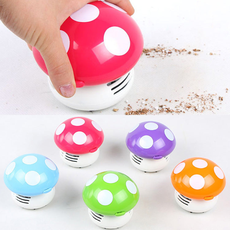 Mini aspirateur de bureau portable champignon pour clavier