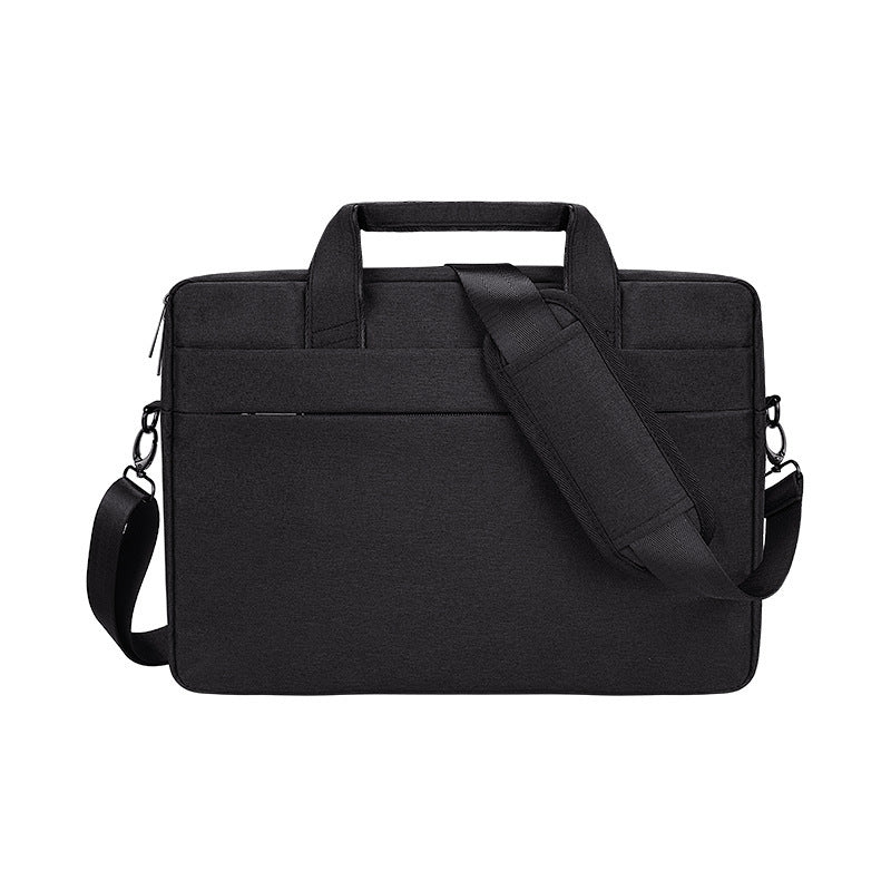 Sac à bandoulière pour ordinateur portable en tissu Oxford avec fermeture éclair