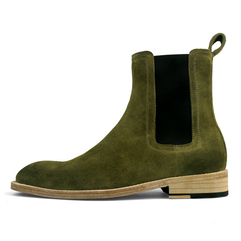 Handmade Genuine Leather Retro Boots for Men