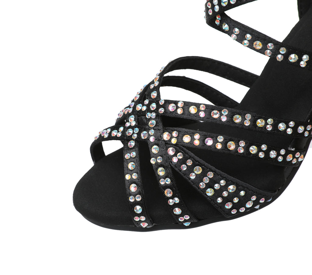 Chaussures de danse latine pour femmes Diamond, semelle souple, respirantes et légères