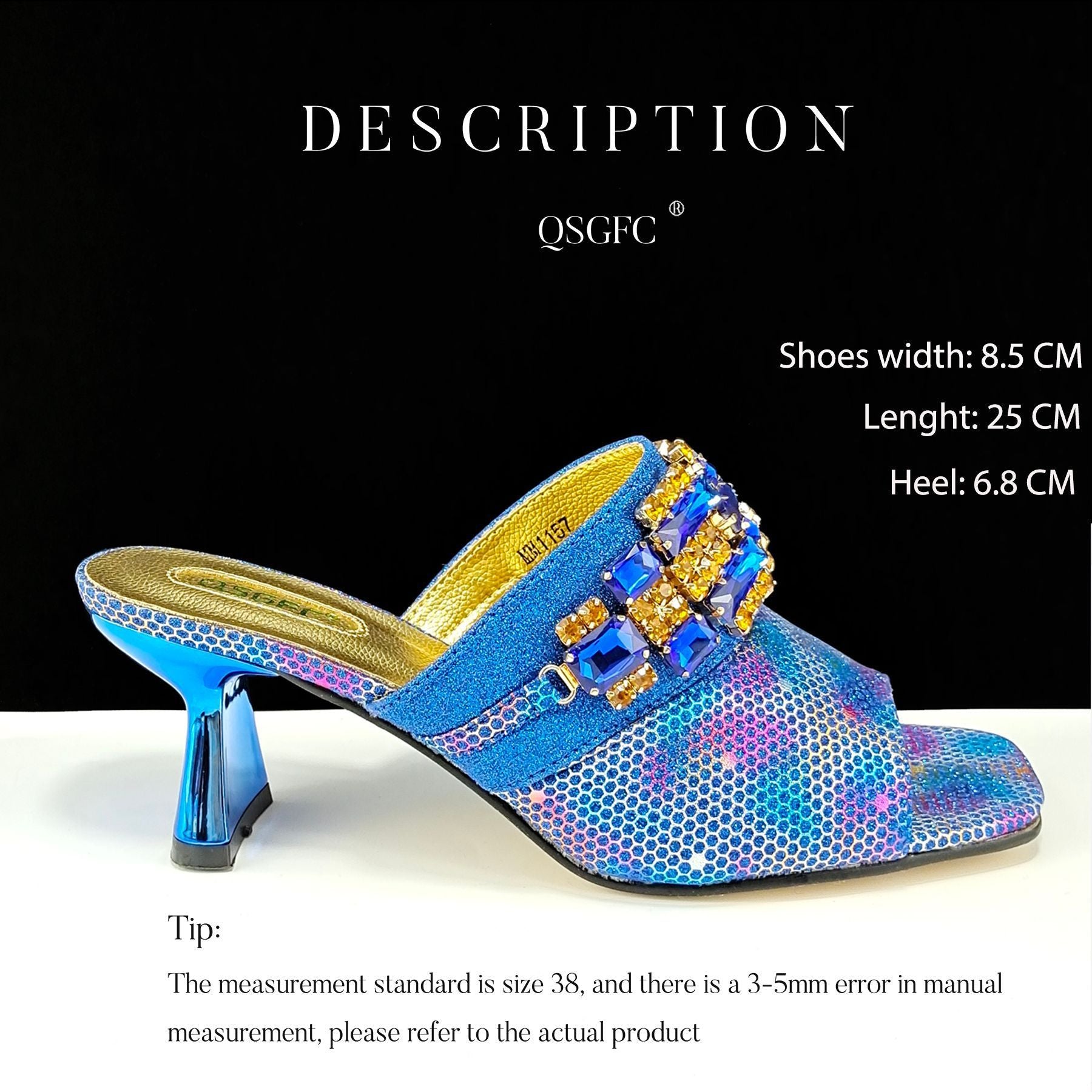Women's Camouflage High Heel Shoes & Bag Set Sizes 38-43
