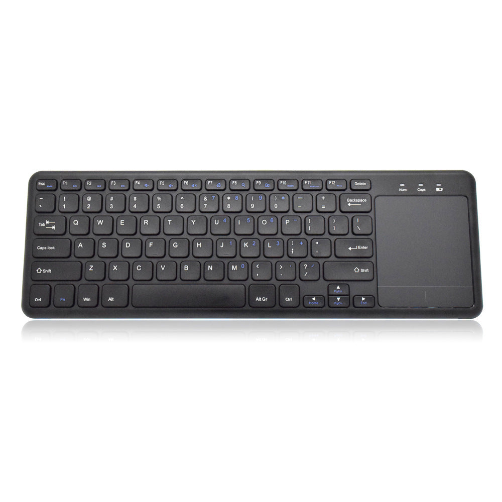 2.4G Wireless USB Keyboard Black ABS