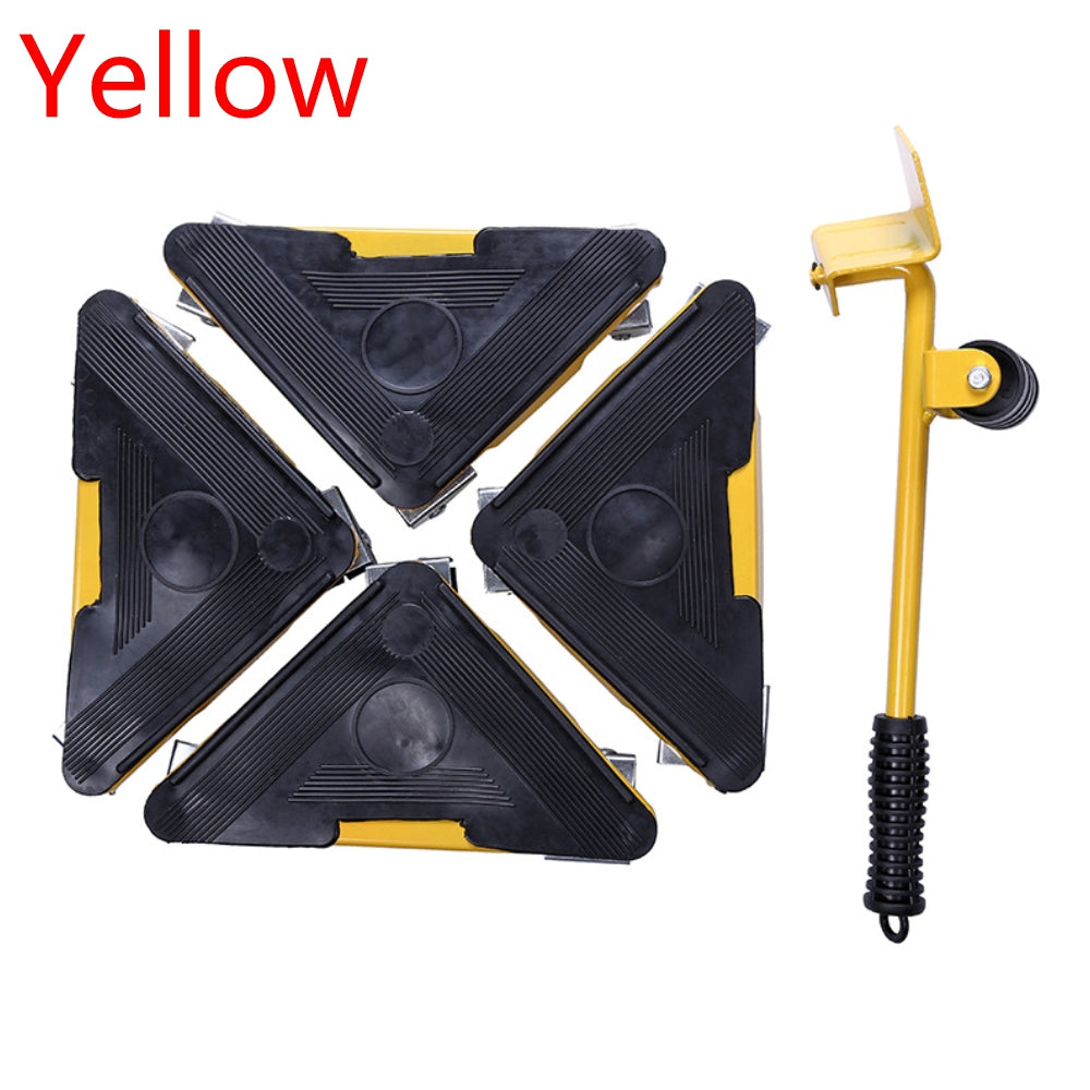 Professional Furniture Moving Lifter Tool Set 5PCS with 150kg Capacity