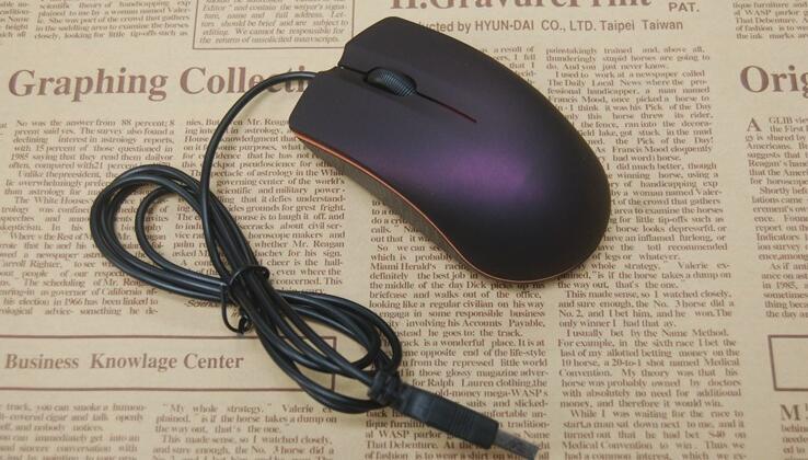 Mini Wired USB Optical Mouse 1000DPI Compact Ergonomic