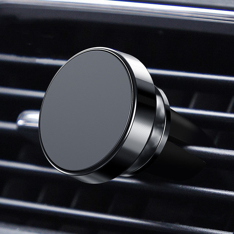 Aluminum Alloy Magnetic Car Phone Holder with CD Texture