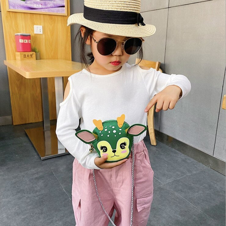 Girl's accessory bag change one shoulder messenger bag