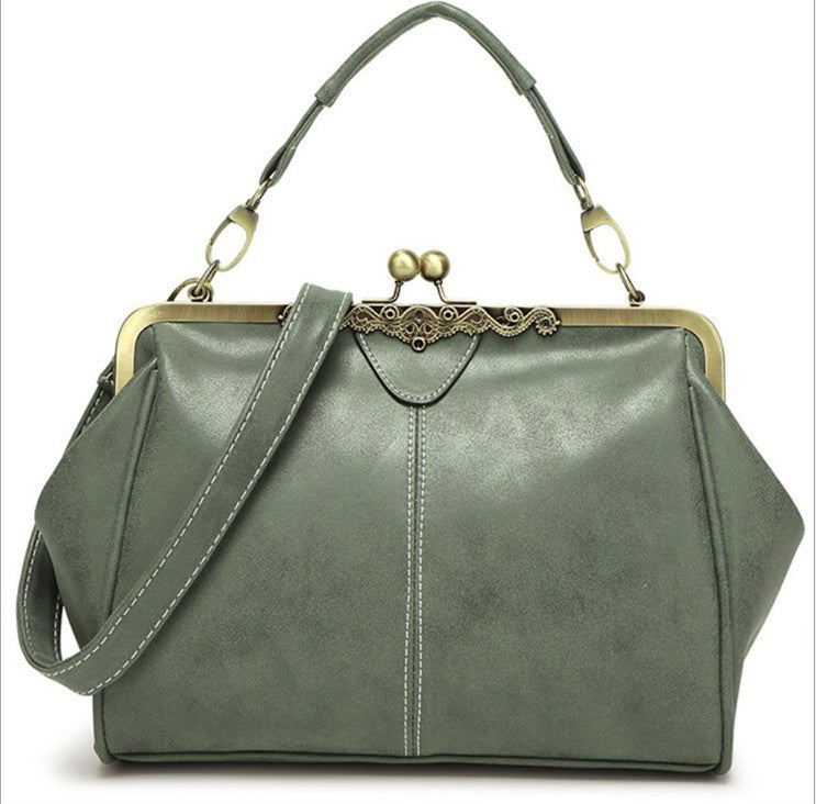 One Shoulder Diagonal Women's British Retro Messenger Bag