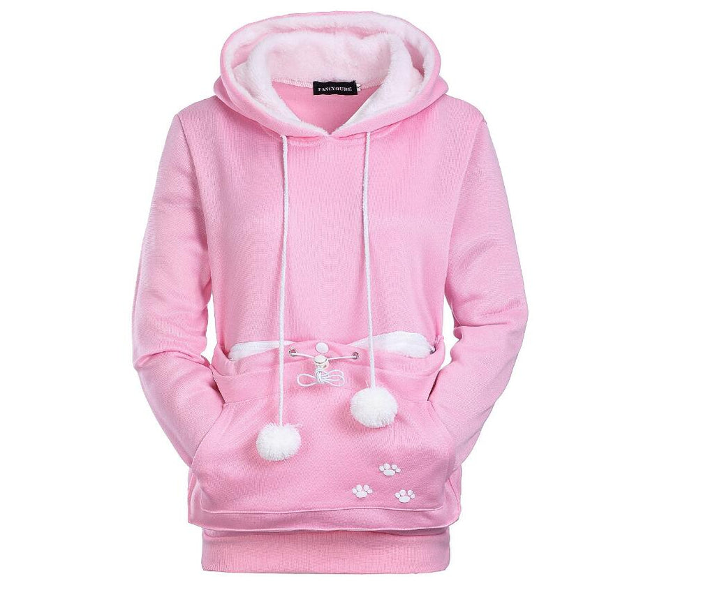 Fashion Cat Women’s Cotton Pullover Hoodie