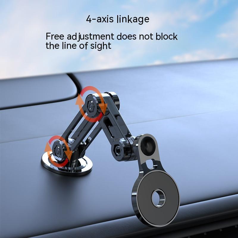 Black Magnetic Suction Car Phone Holder