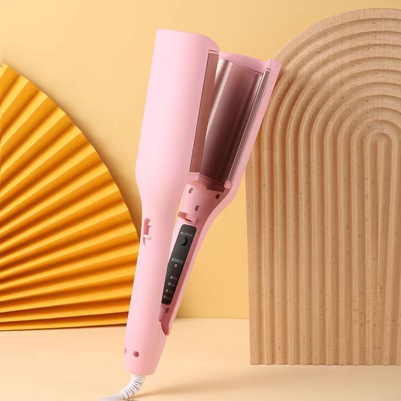 Fer à boucler à ondulations profondes 32 mm avec 4 réglages de température et chauffage rapide