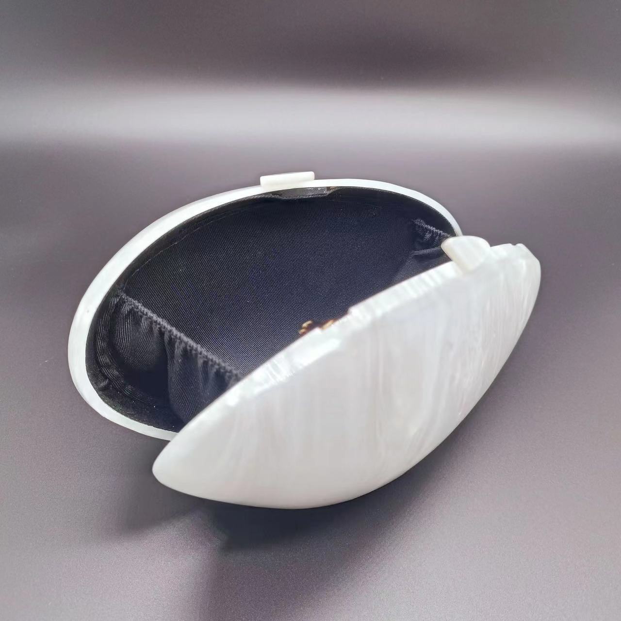 Acrylic Fashion Dinner Bag Single Oblique Straddle