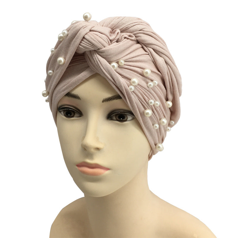 Cotton Jersey Muslim Turban Hat for Women