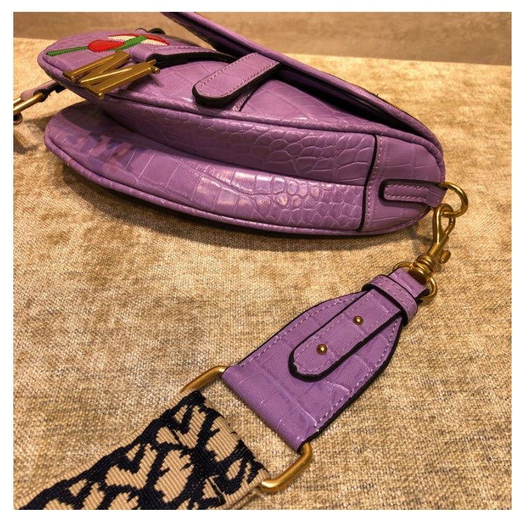 Embroidered Messenger Bag Shoulder Bag Women