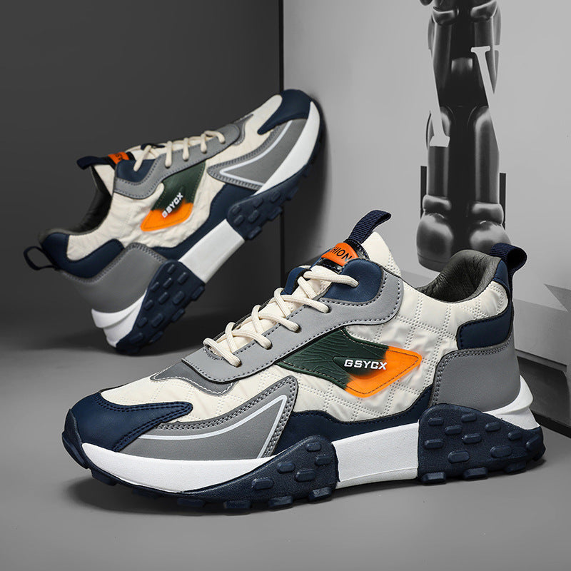 Sports Casual Platform Daddy Shoes Men's Fall