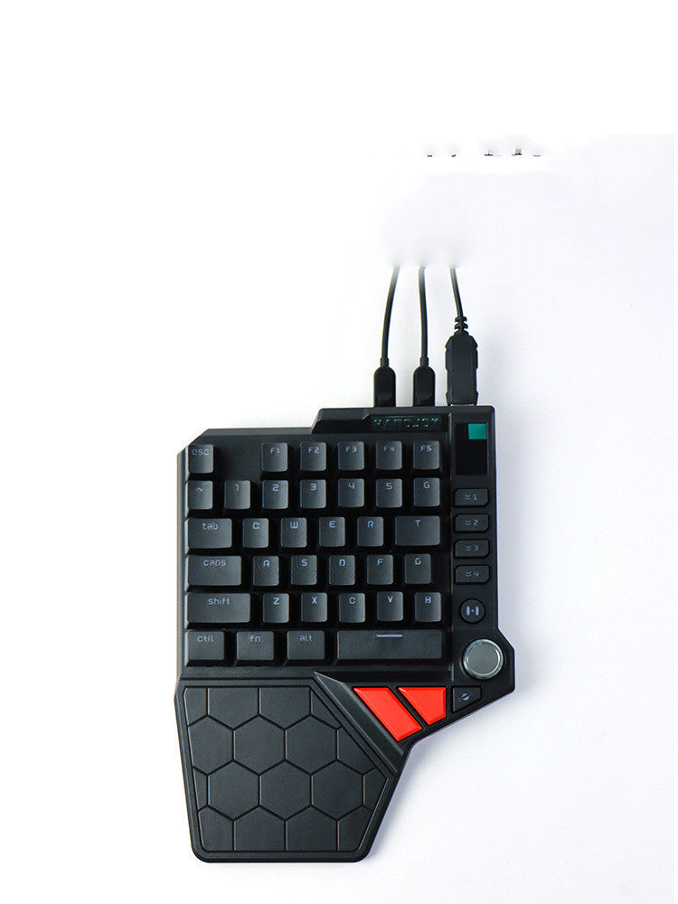 محول سلكي Bloodthirsty Demon Key K5 نوع C أسود