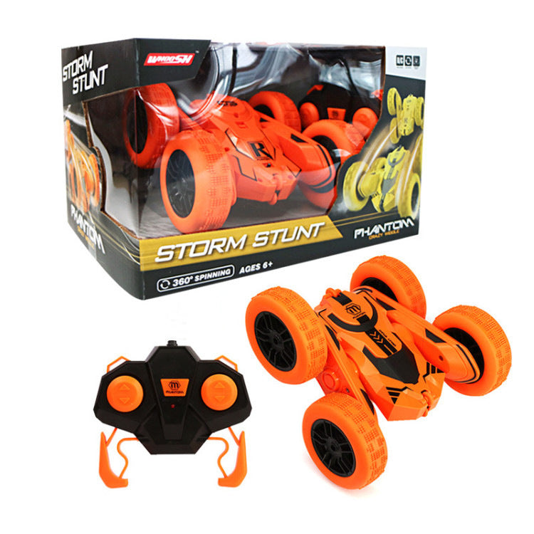 Kids 2.4G Remote Control Charging Car – 16cm Off-Road Stunt Vehicle