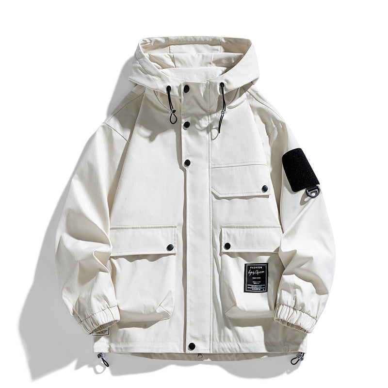 Straight Hem Spring & Autumn Jackets in Multiple Colors and Sizes
