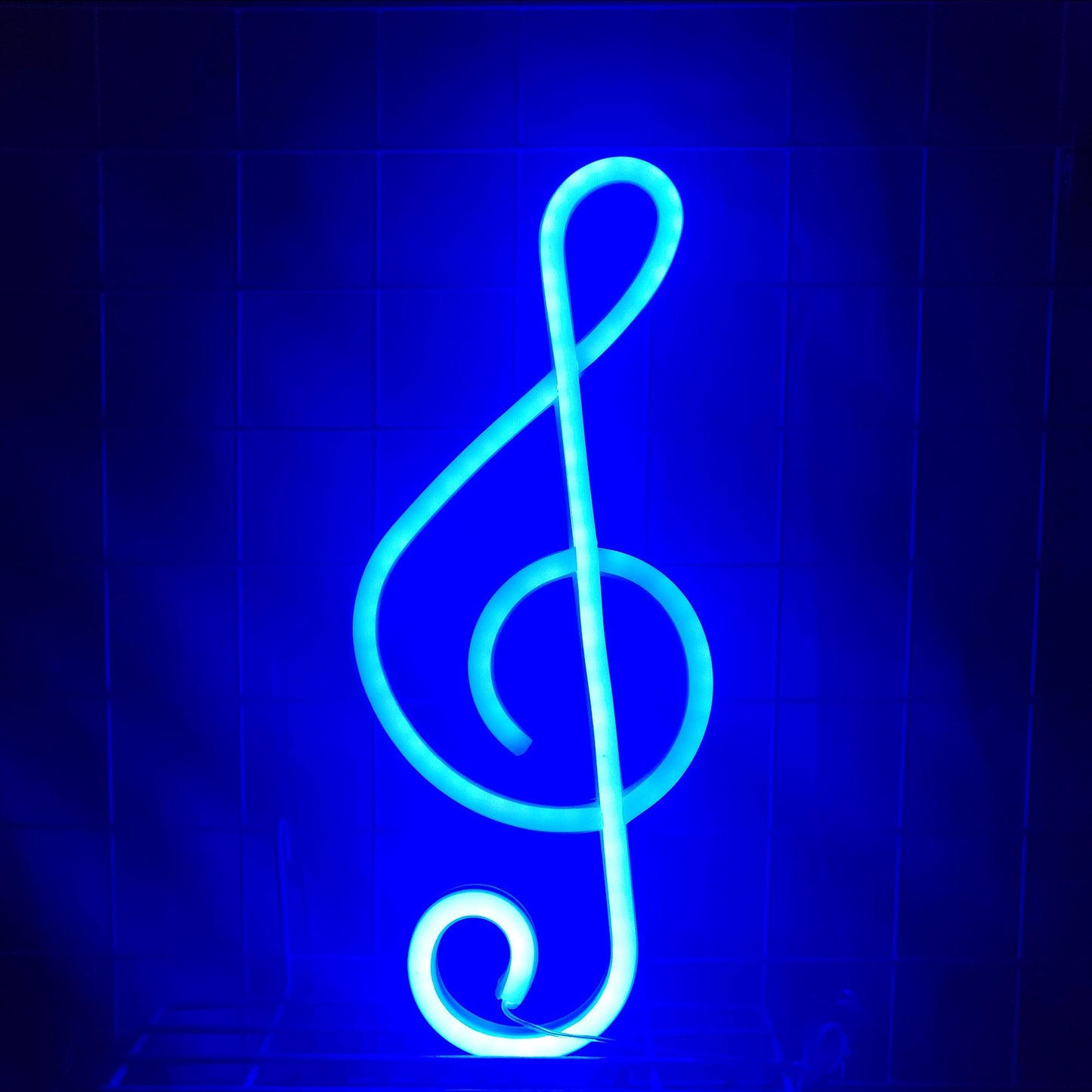 Note Neon Bar Room Decorative Light 35x14mm PVC