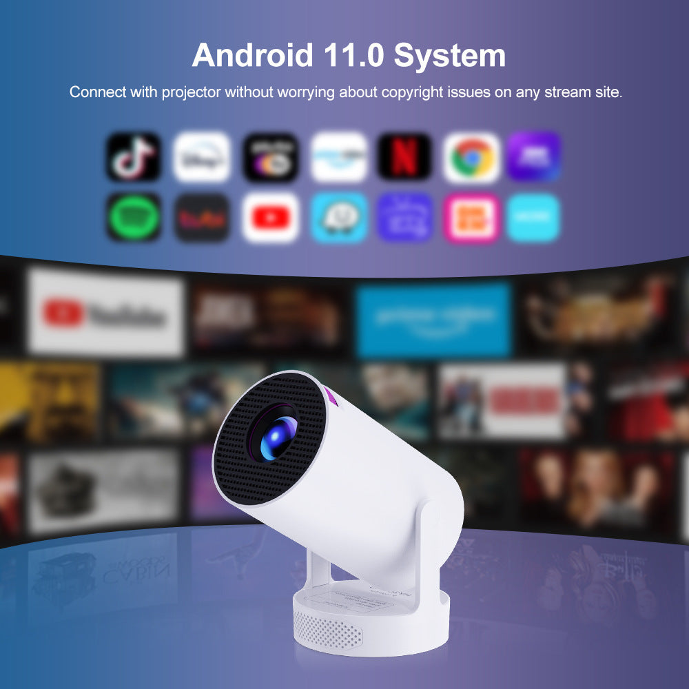 Portable Mini HD Home Projector Gun 40W WXGA