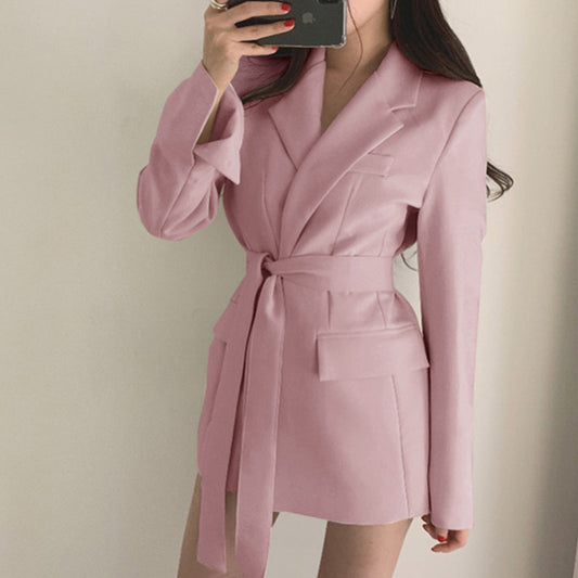 Small Suit Jacket Female Korean Slim Student British Style
