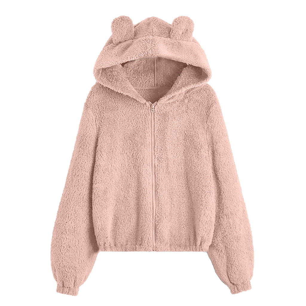 Pull tricoté ample à capuche pour femme, polyester, épaisseur moyenne