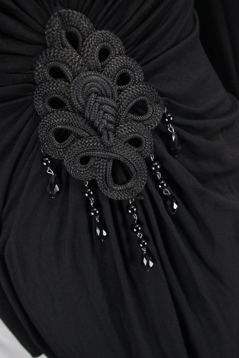 Robe trapèze taille haute coupe ajustée pour femme