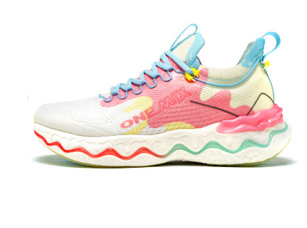 Women's Cushioned Running Shoes with Thick Rubber Soles, Sizes 39-45