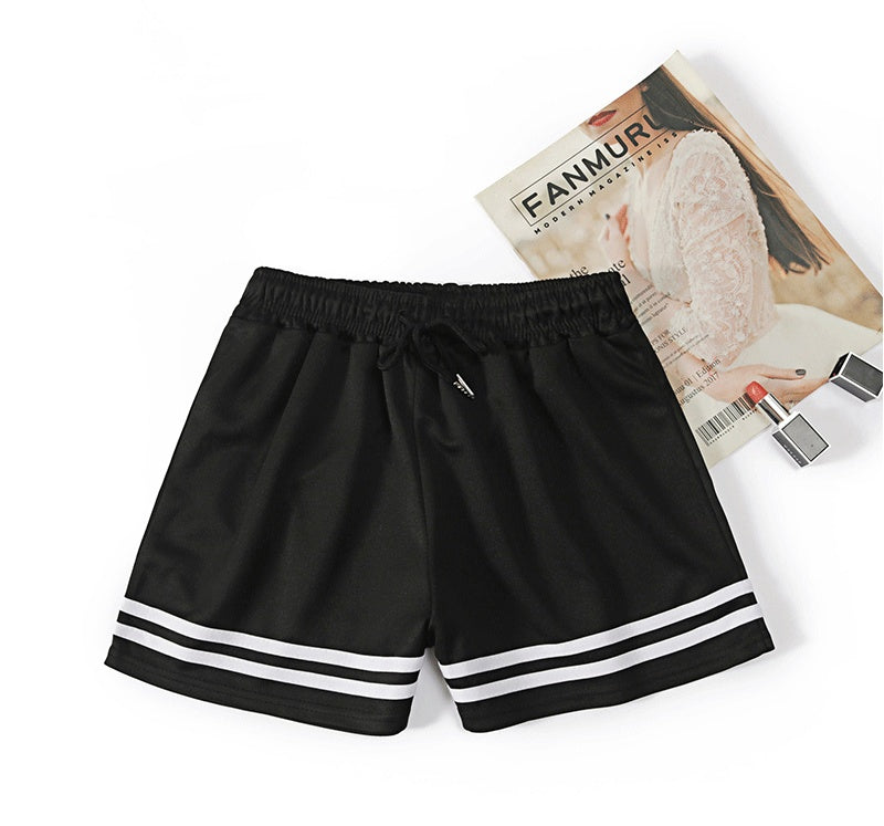 Men's And Women's Fashion Loose High Waist Casual Shorts