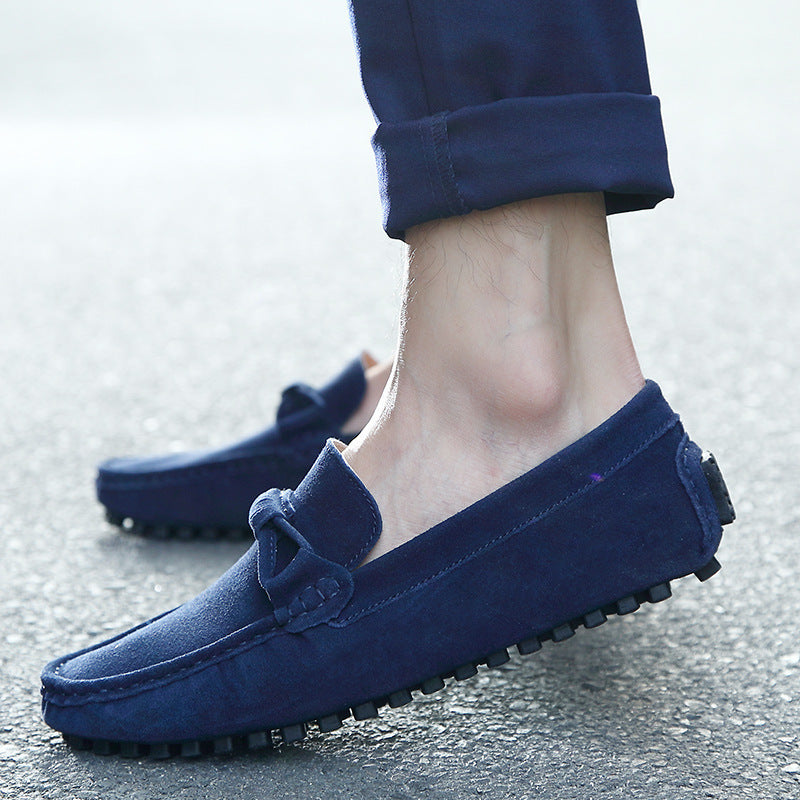 Men's Slip-On Suede Leather Casual Shoes