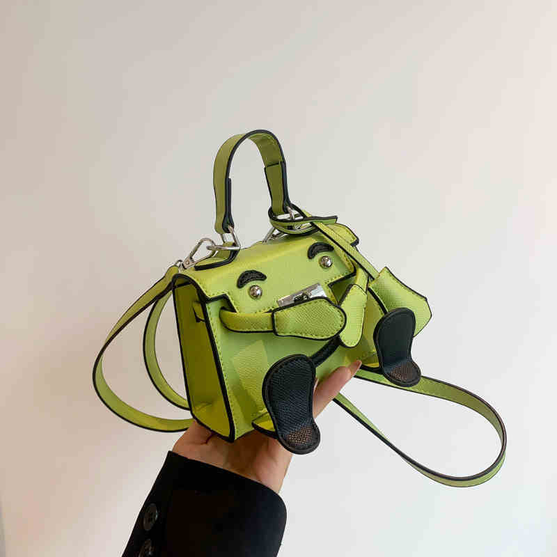 Kelly Mini PU Leather Messenger Bag with Lock Closure