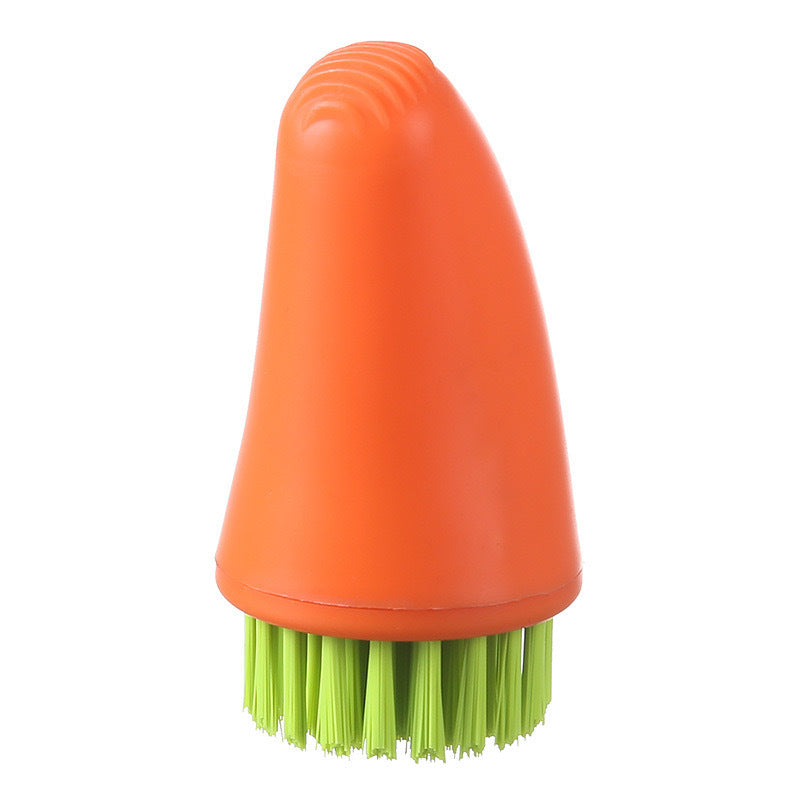 Multifunctional Nylon Carrot Brush Kitchen Gadget