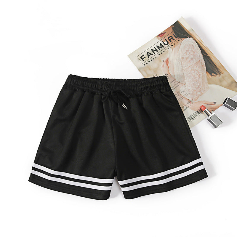 Men's And Women's Fashion Loose High Waist Casual Shorts