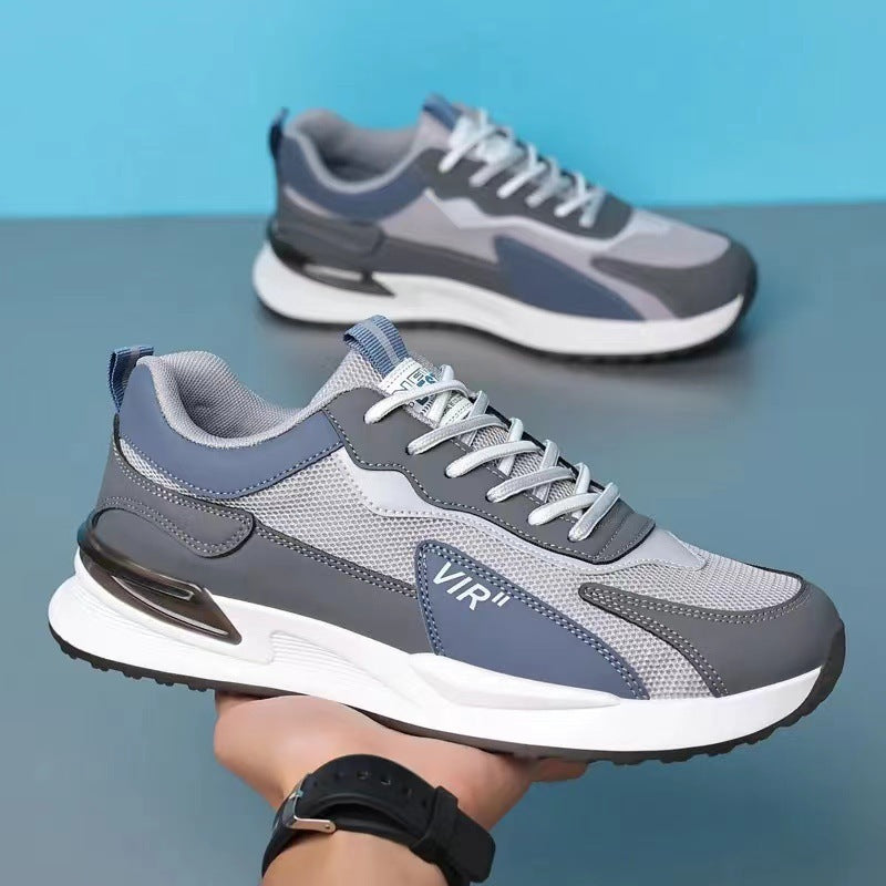 Men's Fashion Casual Lace-up Sneakers Breathable Sports Shoes