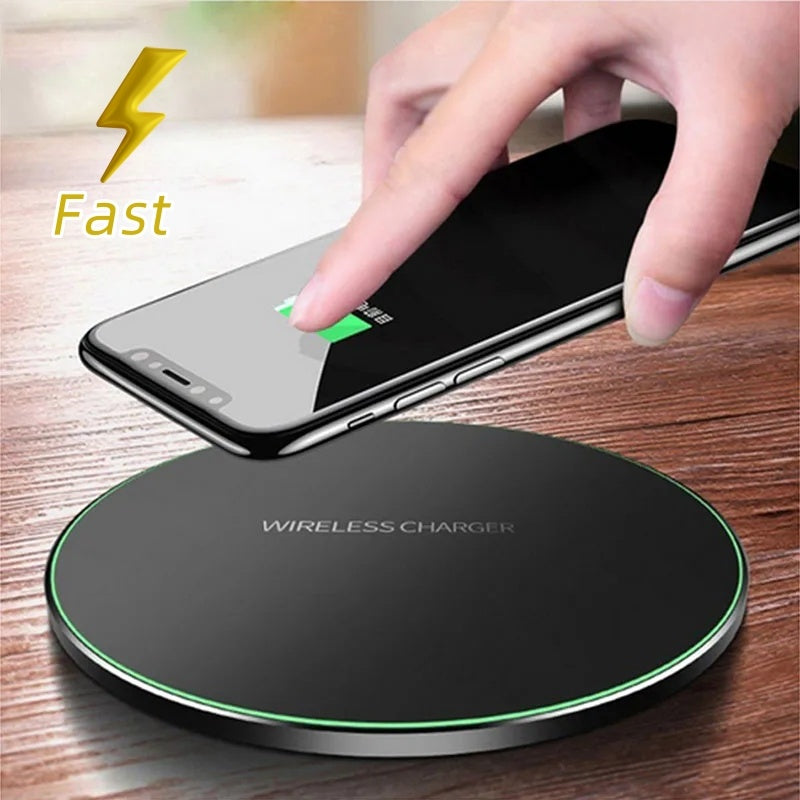 Chargeur sans fil rapide pour iPhone et Samsung Charge haute vitesse