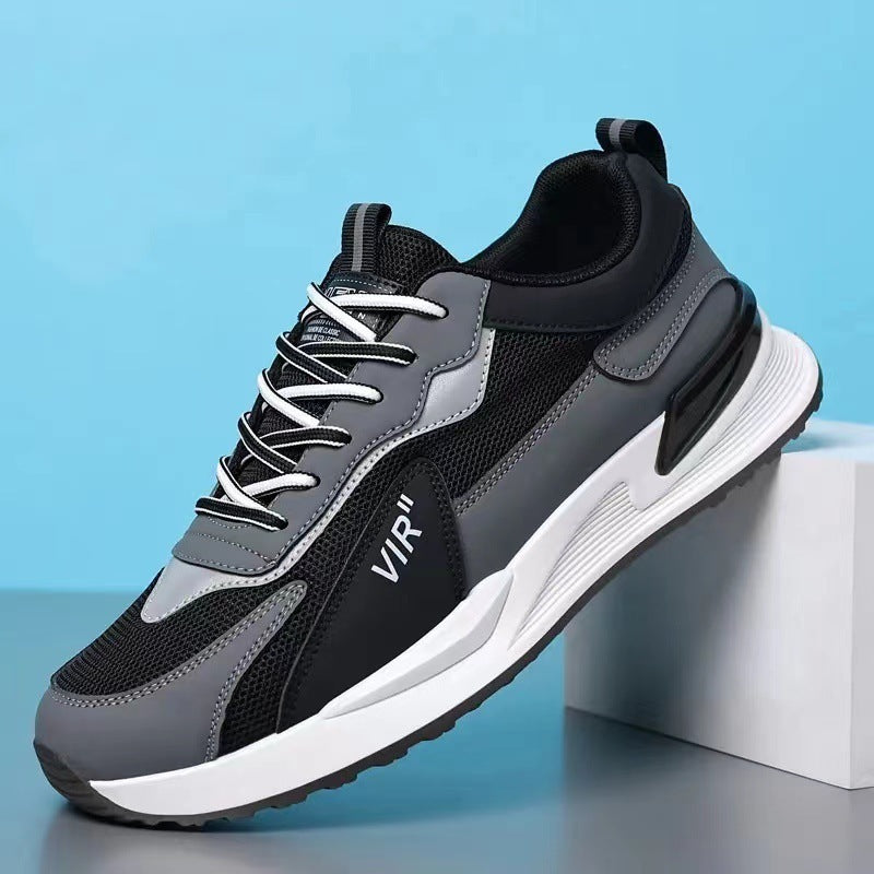 Men's Fashion Casual Lace-up Sneakers Breathable Sports Shoes