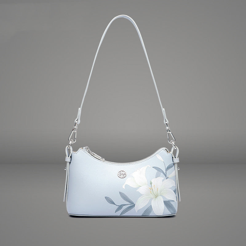 Sac à bandoulière pratique haut de gamme pour femmes d'âge mûr avec coffret cadeau