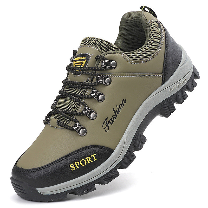 Chaussures décontractées d'extérieur antidérapantes à talon bas et coupe basse