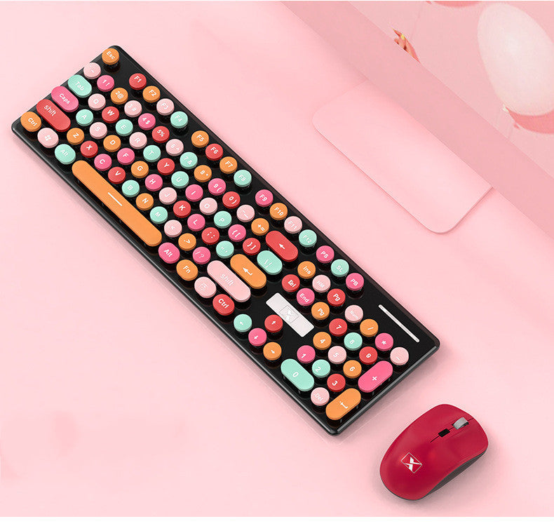 Ensemble clavier et souris sans fil rechargeables avec récepteur USB