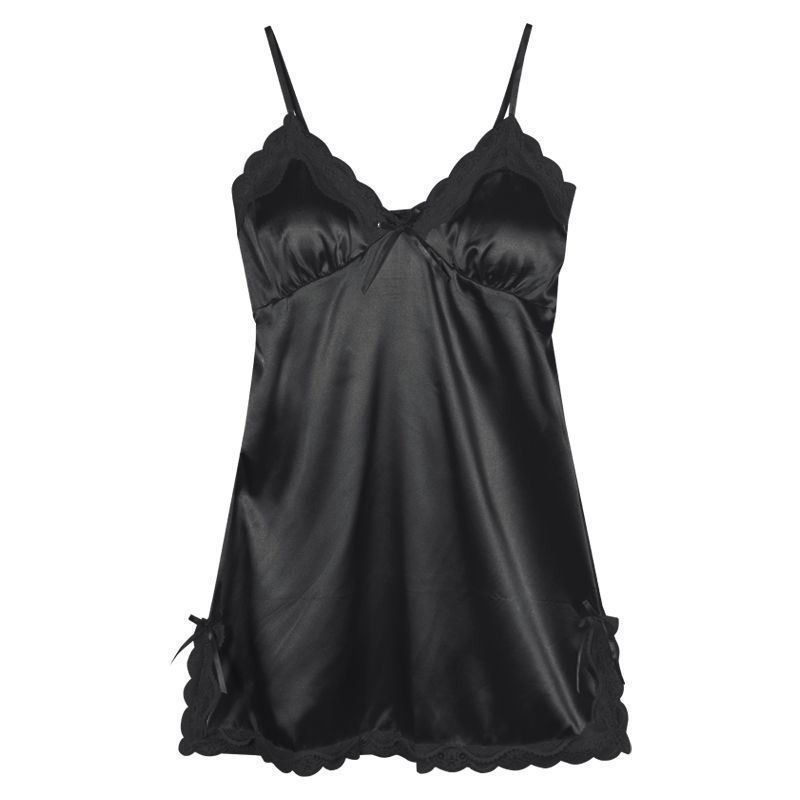 Ice Silk Sling Chest Pad Lingerie Thin Homewear