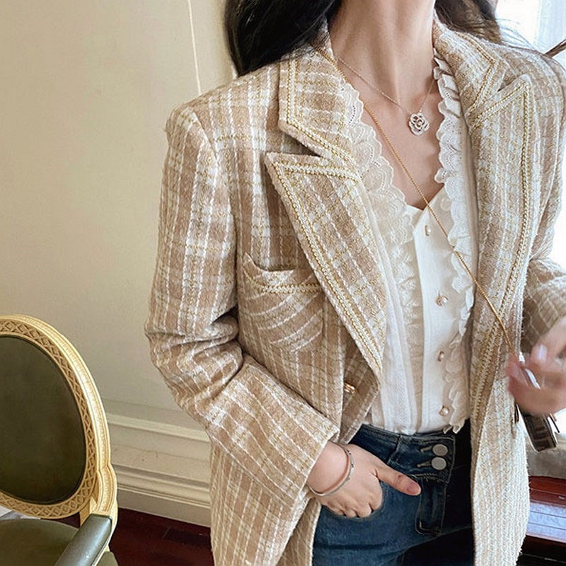 Vintage Style Design Niche French Shirt