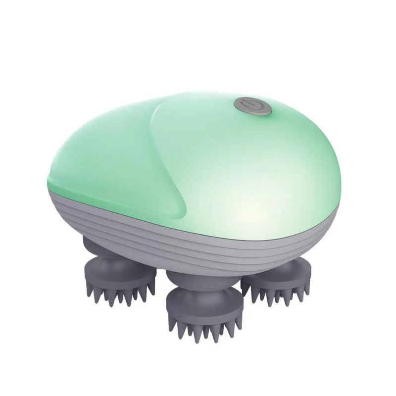Masseur électrique pour chat, gratte-tête et dos pour soulager les tensions, outil de massage pour animaux de compagnie, masseur de tissus profonds pour les épaules, le cou et le cuir chevelu.