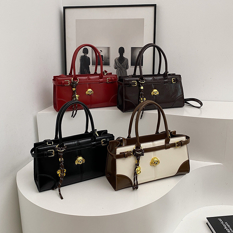 Sac bandoulière colorblock tendance pour femme
