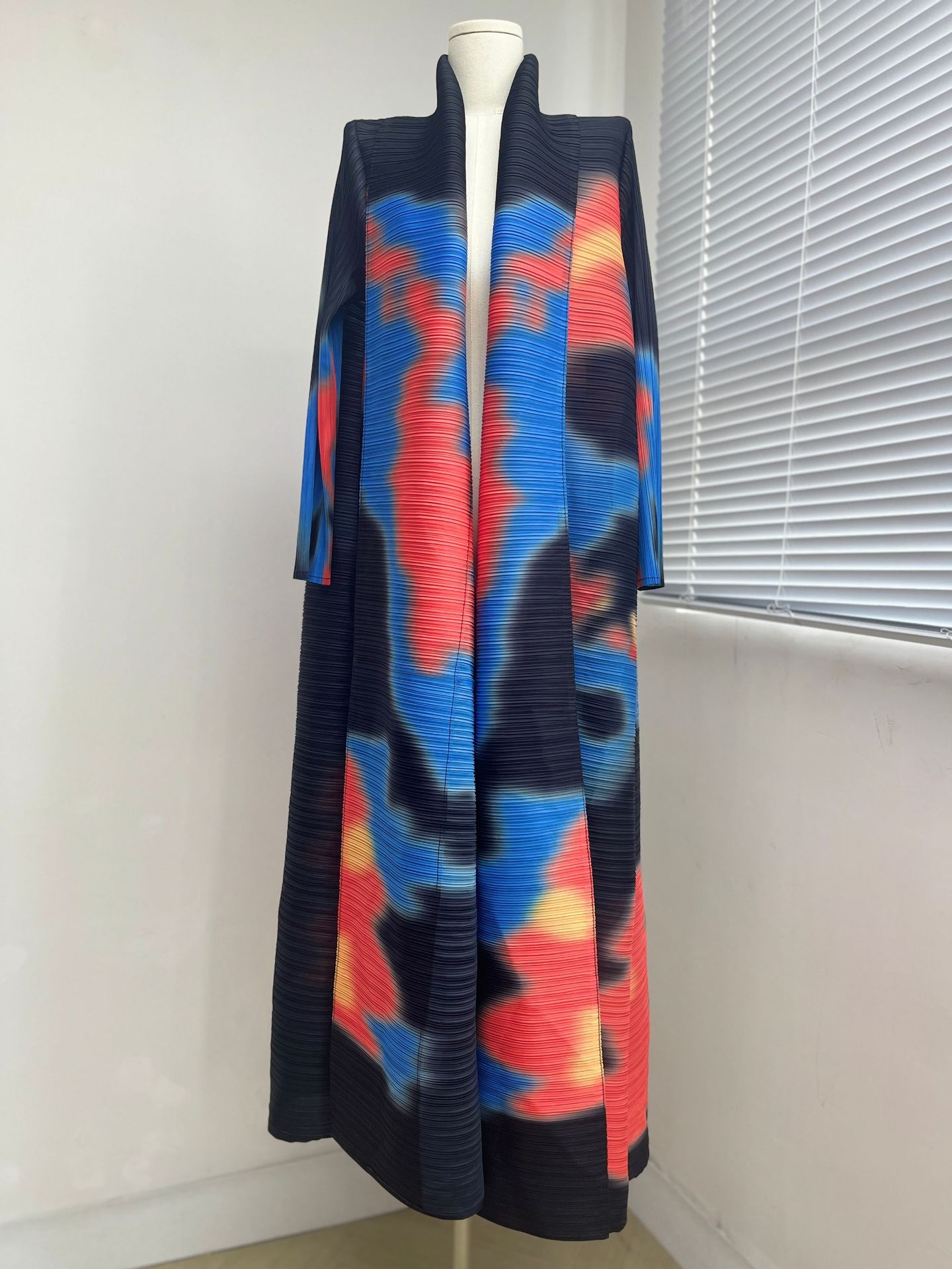 Trench polyvalent, abaya arabe élégante, imprimé