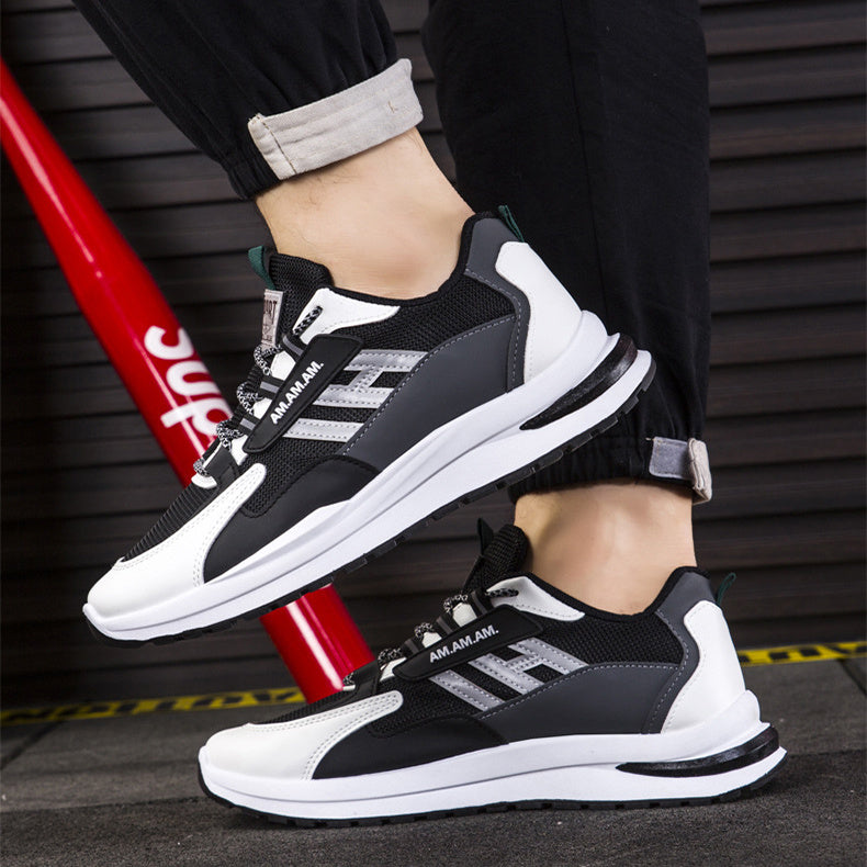 Men's White Sports Sneakers Running & Walking Shoes
