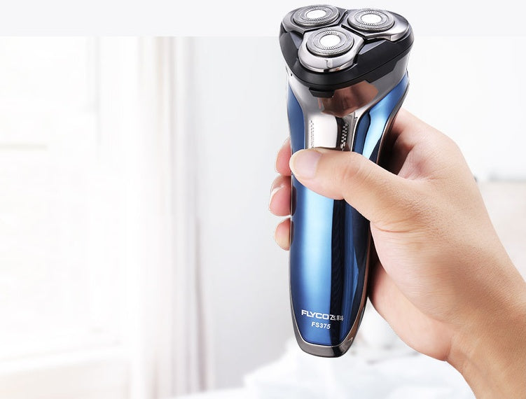 Full Body Wash Electric Shaver with LED Display and Smart Floating Heads