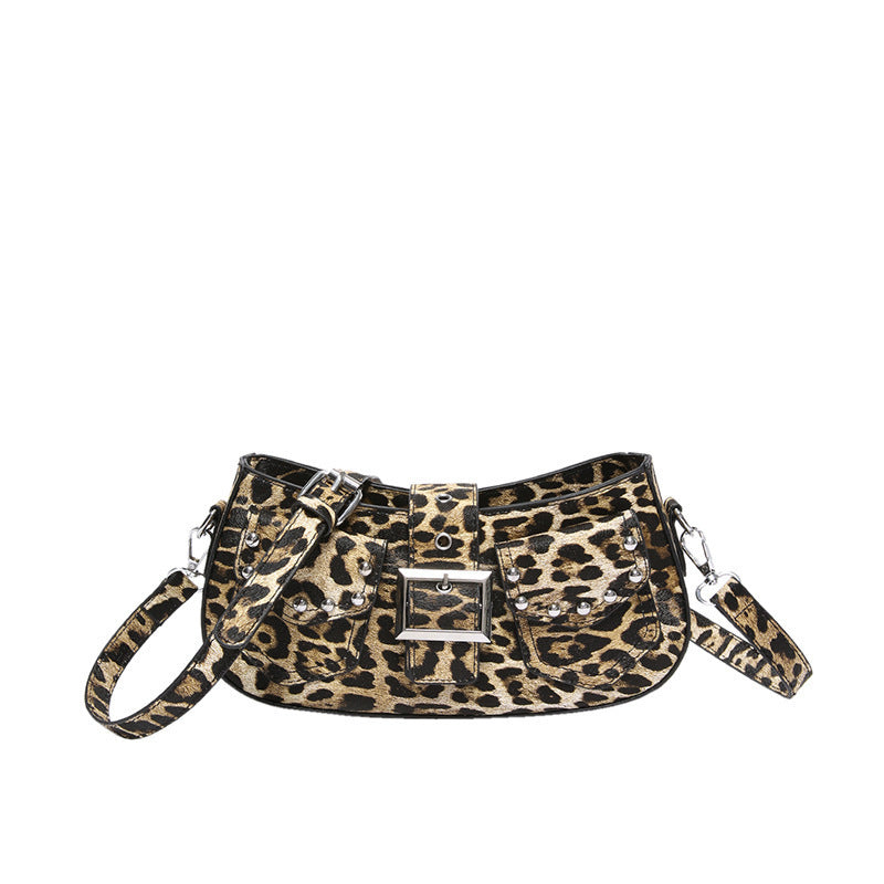Sac bandoulière à une épaule en PU avec design niche sous le bras